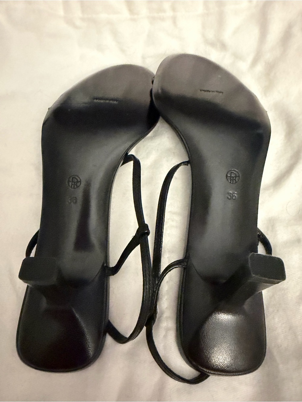 The Row Bare Sandal, Black, Size 36 - Picture 11 of 11